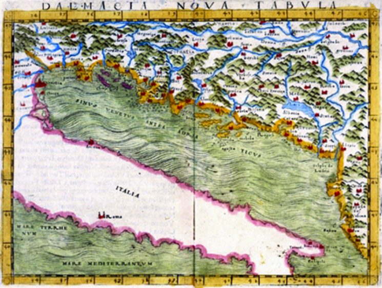 La DALMACIA NOVA TABVLA nella “GEOGRAPHIA” di Claudio Tolomeo