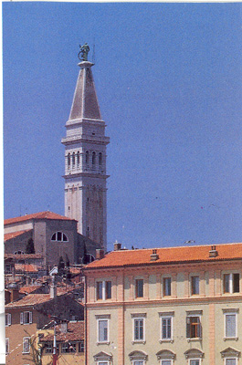 Pirano 
Campanile della chiesa 
di San Giorgio.