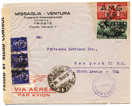Foto 20) Lettera per gli USA