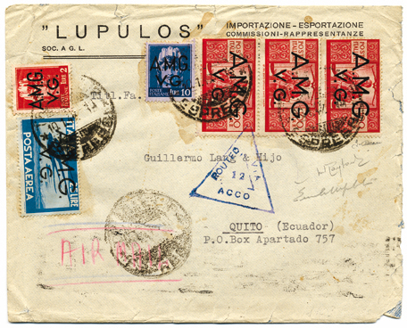 Foto 22) Lettera per l’Ecuador