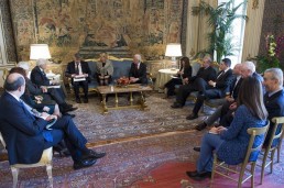 Il Presidente Sergio Mattarella incontra una delegazione di Associazioni degli Esuli