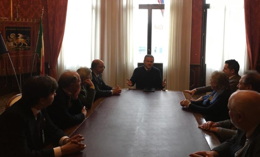 Gli esuli incontrano il Presidente del Consiglio Regionale Veneto Ciambetti