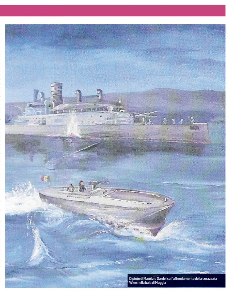Nuovi particolari sull’affondamento della corazzata Wien
