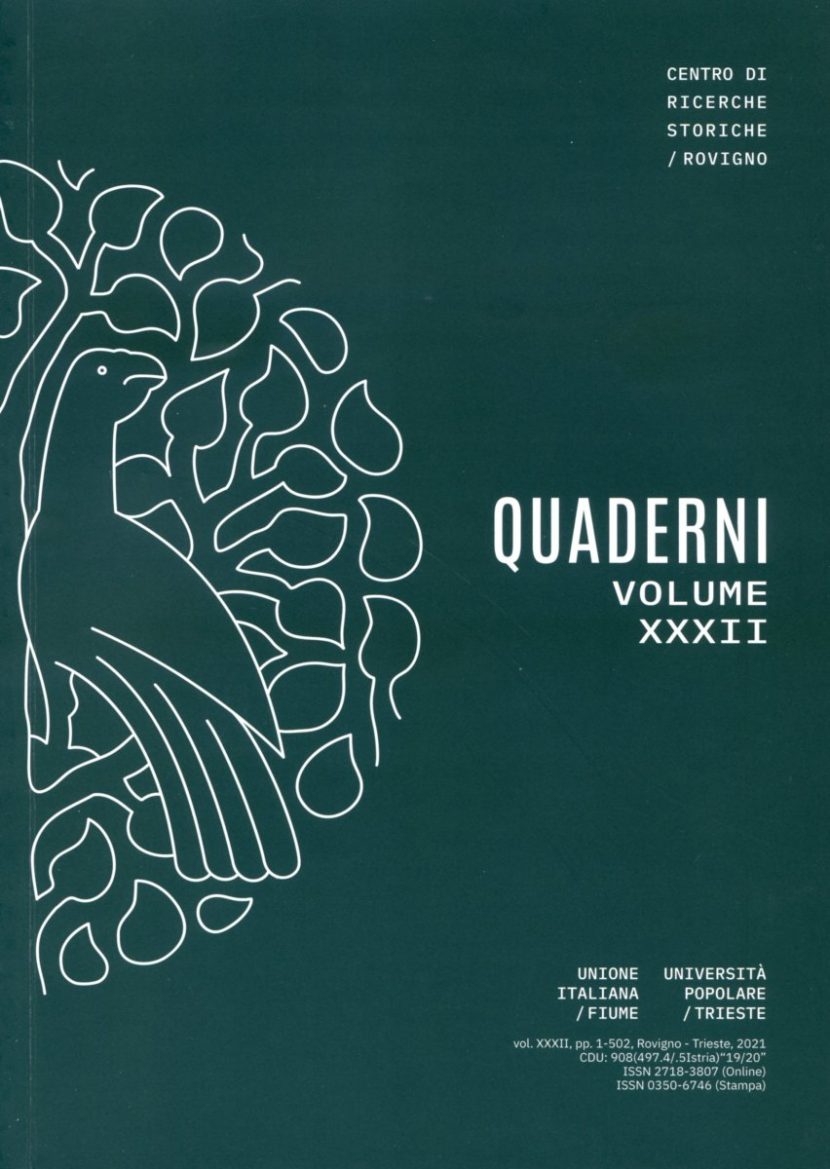 Quaderni XXXII del Centro di Ricerche Storiche di Rovigno