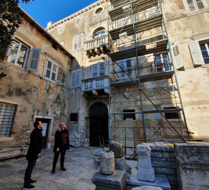 Parenzo, prosegue il restauro di Palazzo Sincich