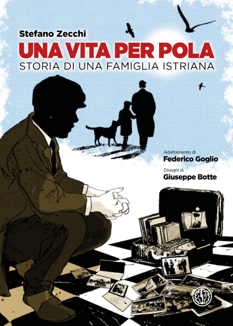 “Una vita per Pola” è il primo romanzo a fumetti di Stefano Zecchi