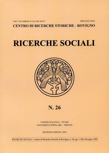 34 anni di “Ricerche Sociali” in Istria e dintorni
