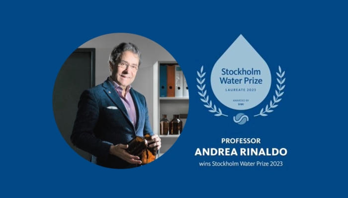 Il veneziano Andrea Rinaldo vince il Premio Nobel per l’acqua