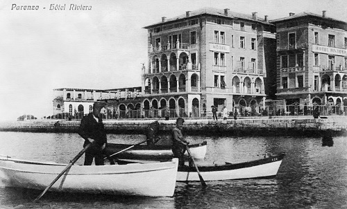 Von Krauss è l’autore del progetto dell’albergo Riviera a Parenzo