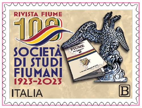 Un francobollo per il centenario della Società di Studi Fiumani