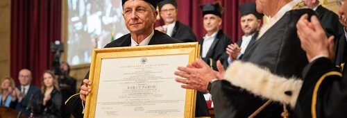 La Lectio Magistralis di Borut Pahor all’Università di Trieste