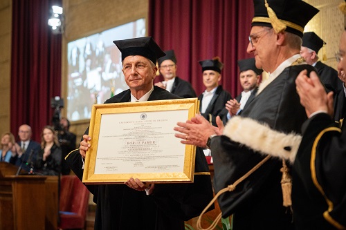 La Lectio Magistralis di Borut Pahor all’Università di Trieste